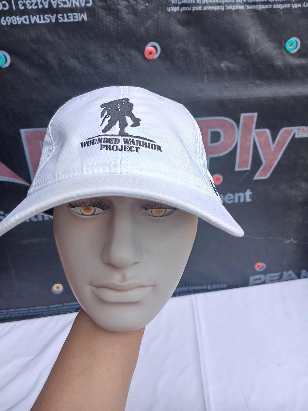 White Performance Cap